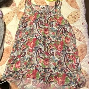 Umgee shear top maternity